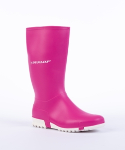 Dunlop Kids Pink GoGo Wellington Boots