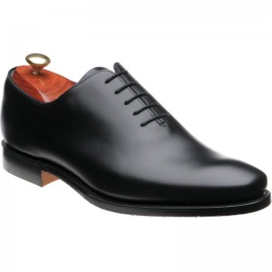 Barker Armstrong hybrid-soled Oxfords in Black Calf Loafers Brogues