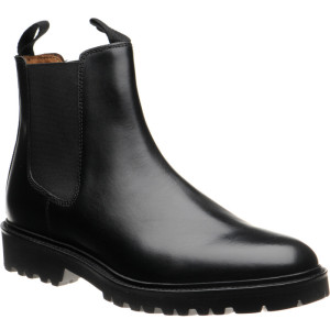 Barker Camborne rubber-soled Chelsea boots in Black Calf 