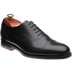 Barker Cherwell hybrid-soled Oxfords in Black Calf Loafers Brogues