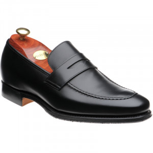 Barker Gates hybrid-soled loafers in Black Calf 