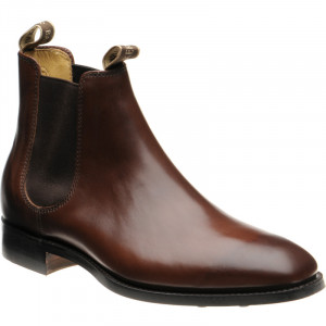 Barker Mansfield Rubber rubber-soled Chelsea boots in Walnut Calf 