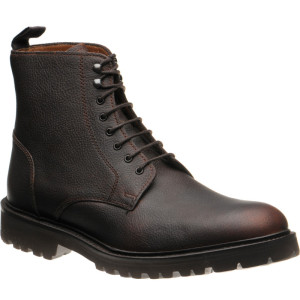 Barker Newquay rubber-soled boots in Brown Grain Oxfords Derbys Loafers Brogues