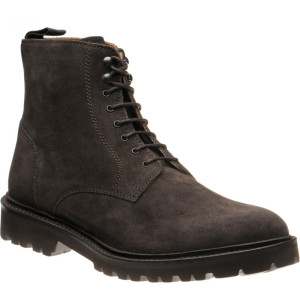 Barker Newquay rubber-soled boots in Dark Brown Suede Oxfords Derbys Loafers Brogues