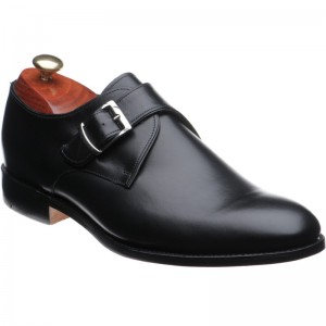 Barker Northcote monk shoes in Black Calf 