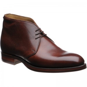 Barker Orkney rubber-soled boots in Cherry Grain Oxfords Derbys Loafers Brogues