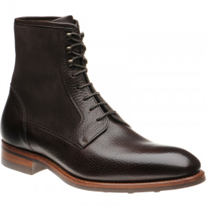 Carlos Santos 1037 rubber-soled boots in Brown Calf 