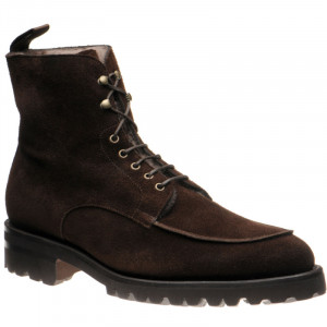 Carlos Santos 1469 rubber-soled boots in Brown Suede Oxfords Derbys Loafers Brogues
