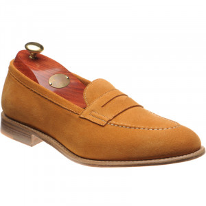 Carlos Santos 1591 loafers in Ginger Suede 