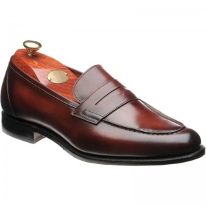 Carlos Santos 9176 loafers in Wine Shadow 