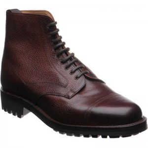 Cheaney Pennine II Rubber rubber-soled boots in Burgundy Grain 