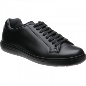 Church Boland rubber-soled trainers in Black Calf 