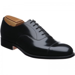 Church Consul Oxfords in Black Polished Binder Loafers Brogues