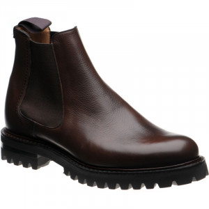 Church Cornwood 2 rubber-soled Chelsea boots in Burnt Soft Grain Calf 