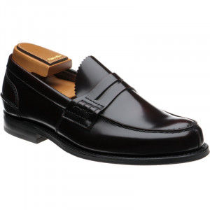 Church Tunbridge R rubber-soled loafers in Burgundy 