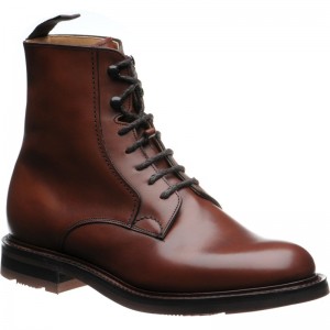 Church Wootton rubber-soled boots in Brandy Calf 