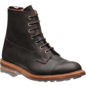 Herring Allan rubber-soled boots in Dark Brown 