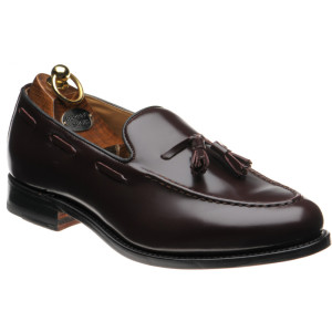 Herring Barcelona tasselled loafers in Burgundy Rois 