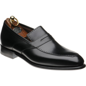 Herring Belmont loafers in Black Calf 