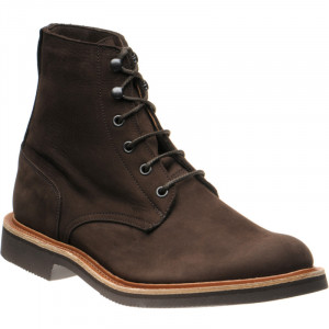 Herring Bernwood rubber-soled boots in Dark Brown Hydro Nubuck Oxfords Derbys Loafers Brogues