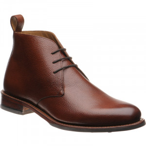 Herring Bruno hybrid-soled Chukka boots in Light Brown Grain 
