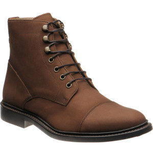 Herring Caldbeck Rubber rubber-soled boots in Brown Nubuck Oxfords Derbys Loafers Brogues