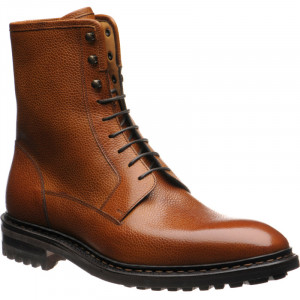 Herring Churchstow Norwegian rubber-soled boots in Tan Grain 
