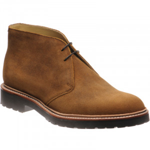 Herring Cirencester rubber-soled boots in Waxy Snuff Suede 