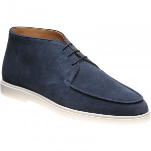 Herring Colorado rubber-soled boots in Blue Suede 
