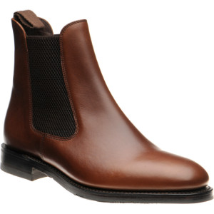 Herring Coltham hybrid-soled Chelsea boots in Brown Waxy Calf 