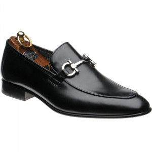 Herring Dillon loafers in Black Calf 