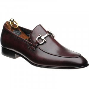 Herring Dillon loafers in Burgundy Calf 