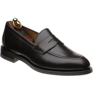 Herring Dunham II Rubber rubber-soled loafers in Dark Brown Calf 