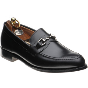 Herring Esher loafers in Black Calf 