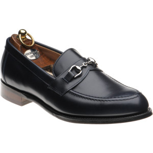 Herring Esher loafers in Navy Calf 