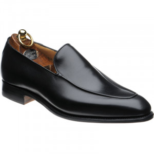 Herring Fleming loafers in Black Calf 