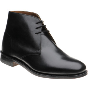 Herring Grays Chukka boots in Black Calf 