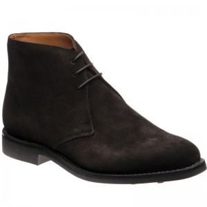 Herring Grays Rubber rubber-soled Chukka boots in Brown Suede 