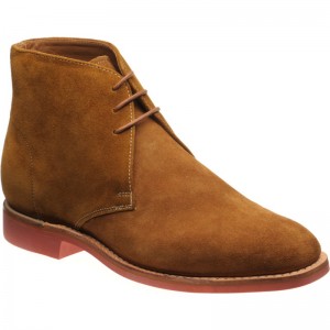 Herring Grays Rubber rubber-soled Chukka boots in Ginger Suede 