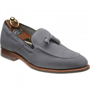 Herring Guildford hybrid-soled tasselled loafers in Pebble Grey 