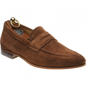 Herring Ibstock II hybrid-soled loafers in Snuff Suede 