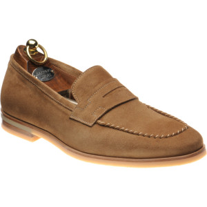 Herring Ives rubber-soled loafers in Brown Suede 