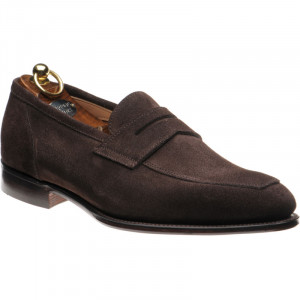 Herring James loafers in Brown Suede 
