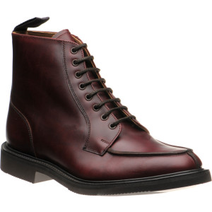 Herring Lawrence II rubber-soled boots in Burgundy Cutter 