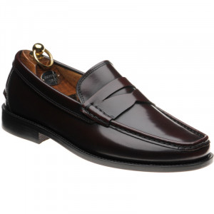 Herring Lucca II hybrid-soled loafers in Burgundy Polished 