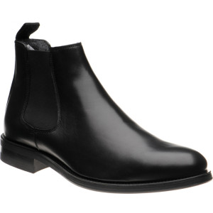 Herring Matterhorn rubber-soled Chelsea boots in Black Calf 