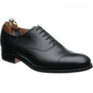 Herring Mayfair Oxfords in Black Calf Loafers Brogues