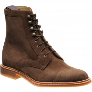 Herring Melksham rubber-soled boots in Castagnia Suede 