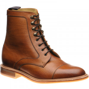 Herring Melksham rubber-soled boots in Cedar Grain 