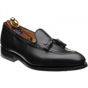 Herring Nene rubber-soled rubber-soled tasselled loafers in Black Calf 